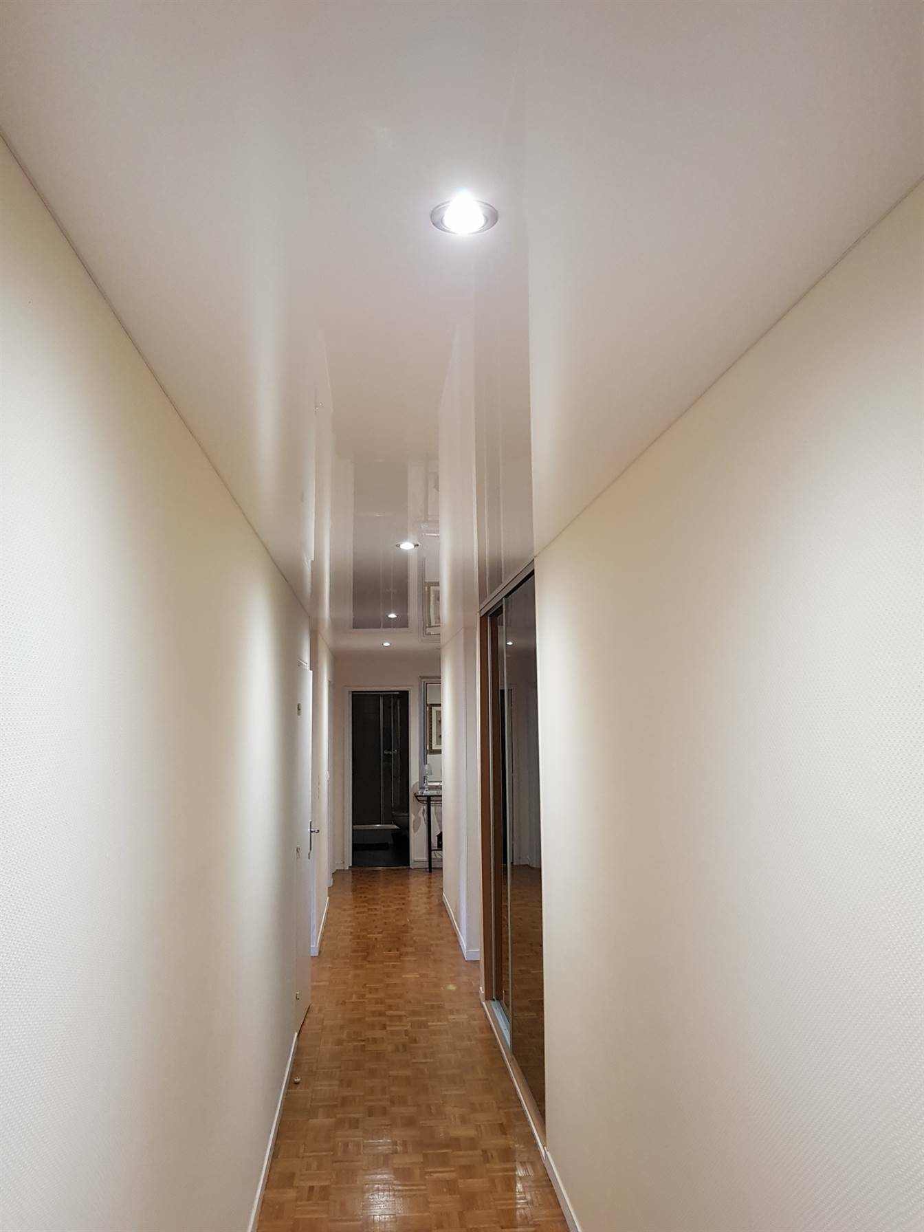artisan plafond tendu - Quel éclairage choisir pour embellir un plafond  tendu ?